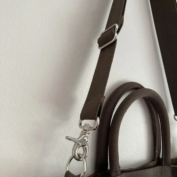 LeSportsac Liz Baby Diaper Bag Tote Large Pockets Rust Brown Utility Carry All - Picture 4 of 9